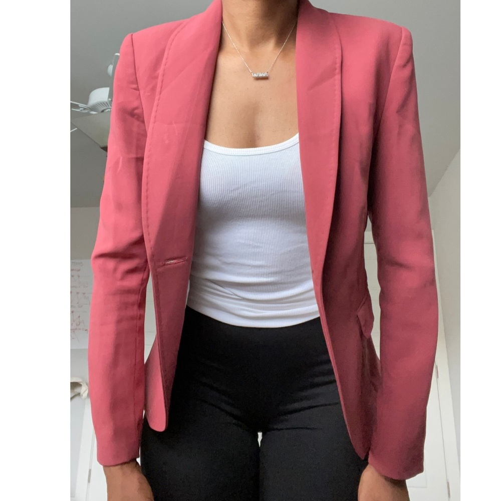 H&M Red fitted Blazer